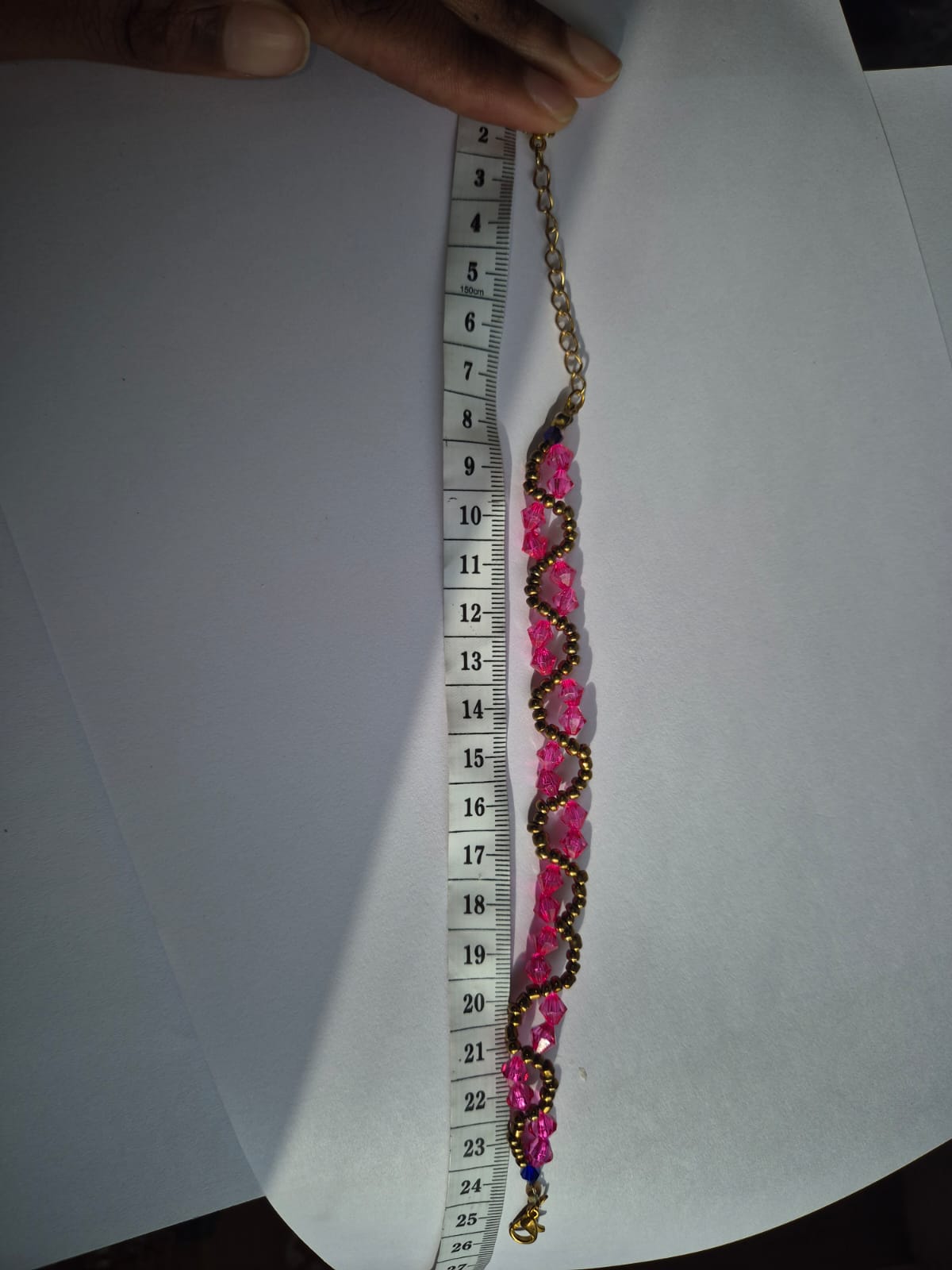 Lueur grenadine – Bracelet