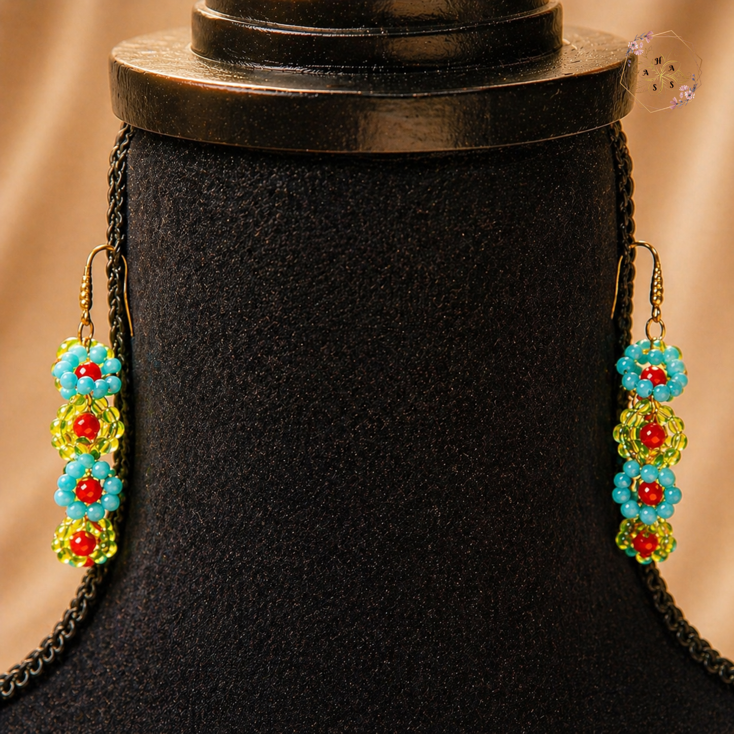 Fleurs Tropicales – Boucles d'oreilles