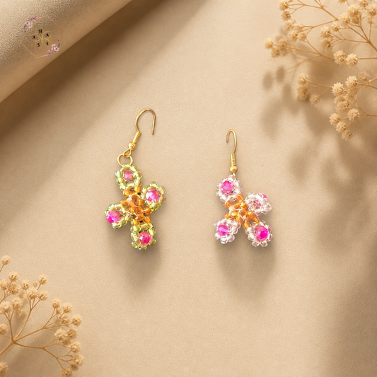 Mini Fleurs – Boucles d'oreilles